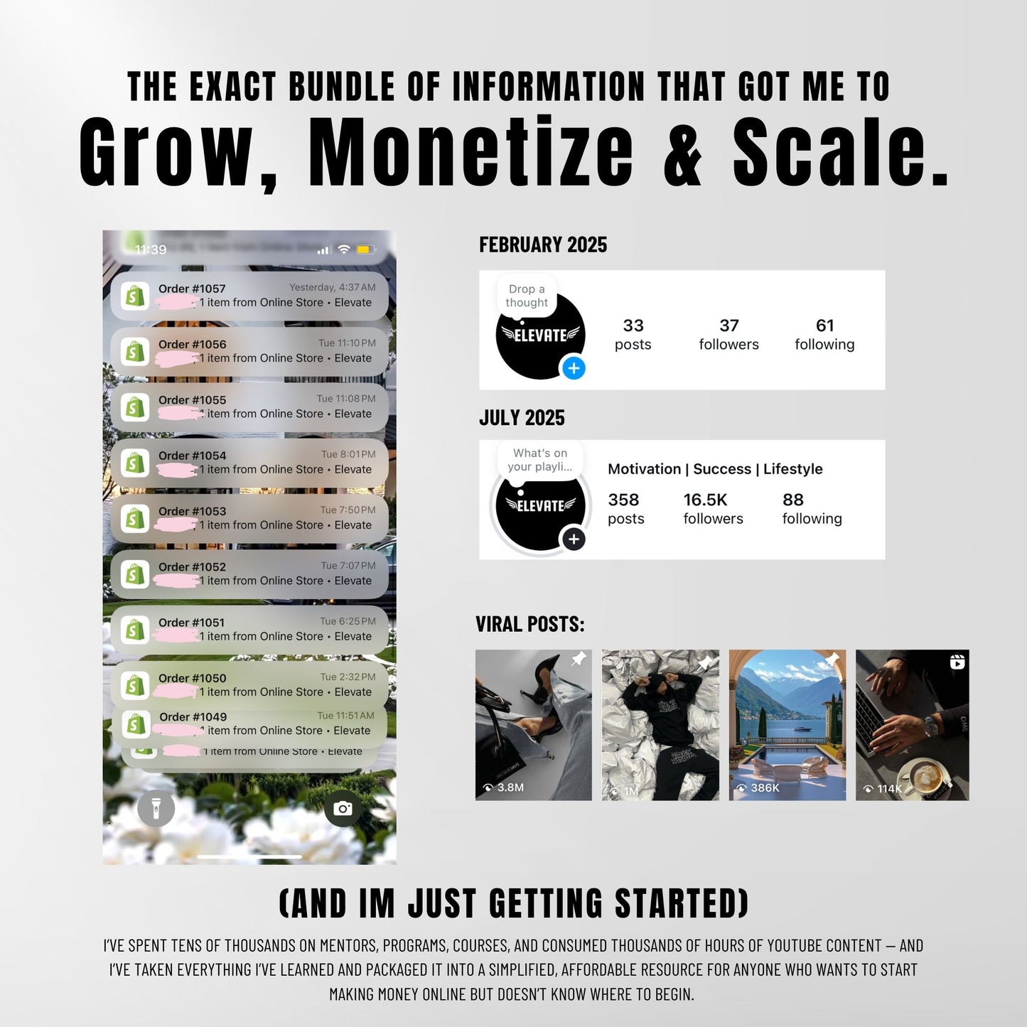 The Online Income Masterclass Bundle