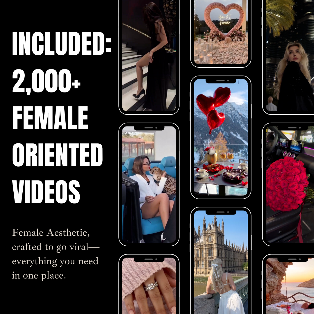 60,000+ Luxury & Lifestyle Videos - Reels Mega Bundle - for Instagram & TikTok
