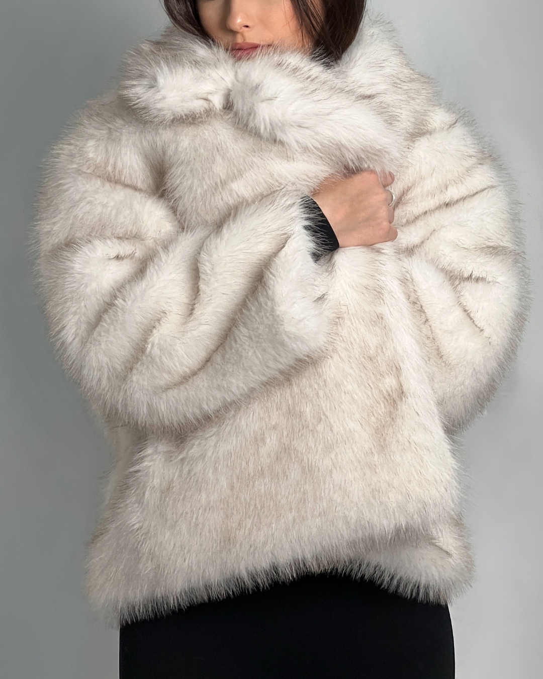 THE PLUSH FAUX FUR COAT