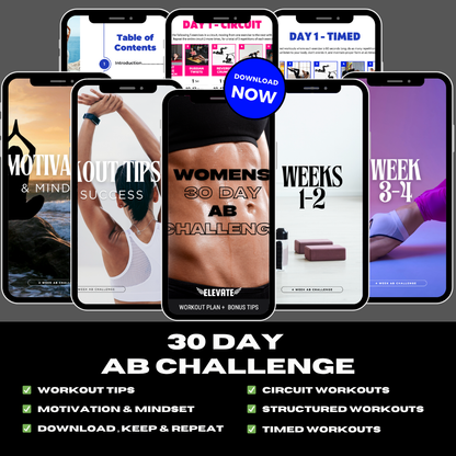 Women's 30 Day Ab Challenge