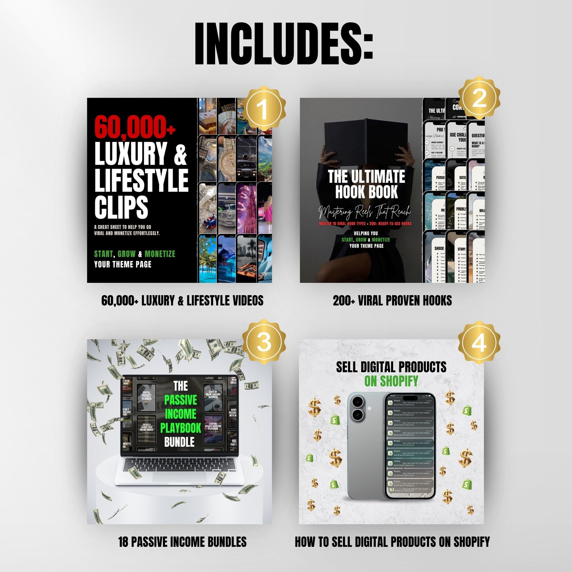 The Online Income Masterclass Bundle