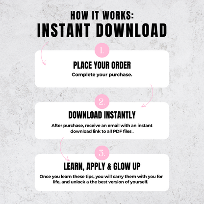 Glow-Up Mastery eBook (for Women)