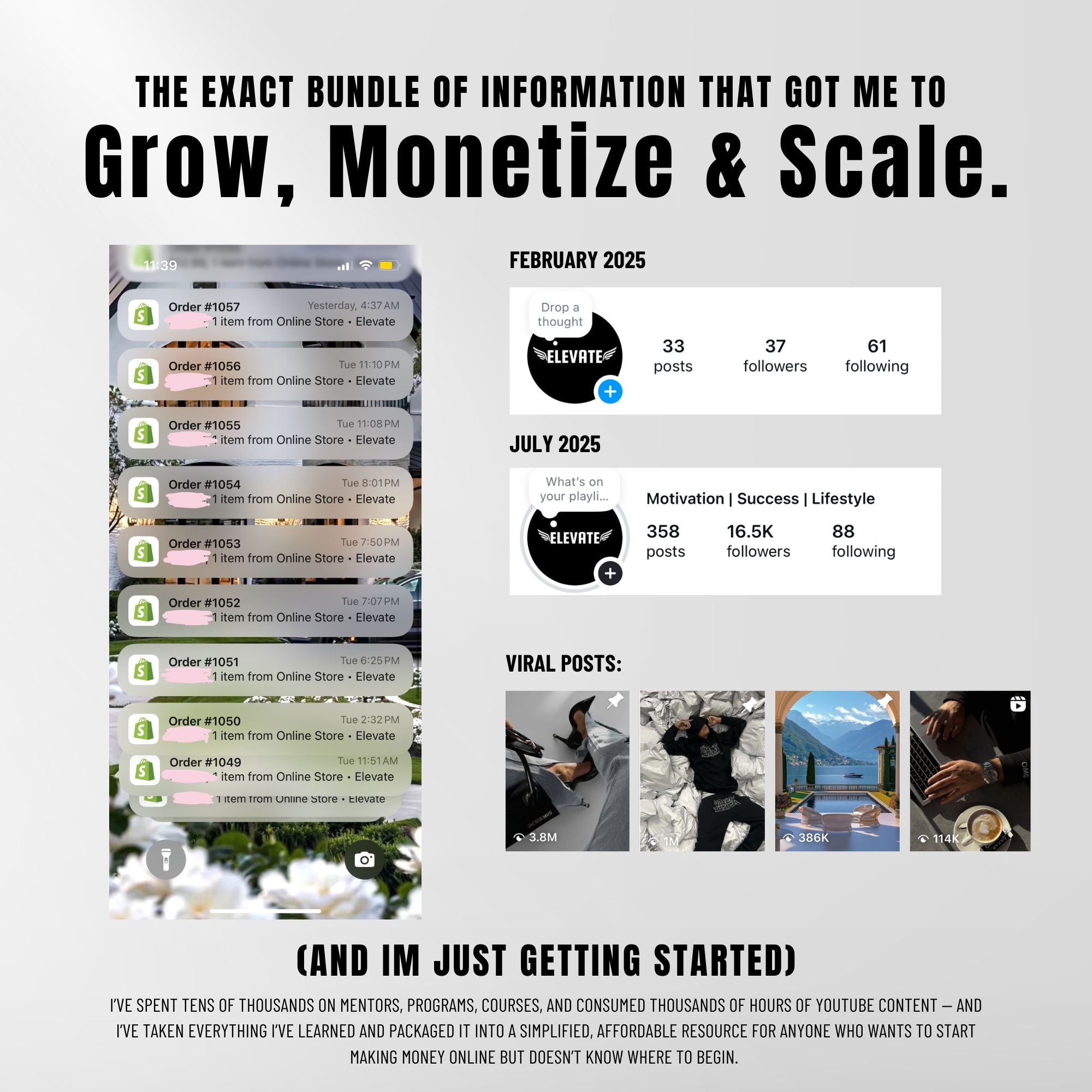The Online Income Masterclass Bundle