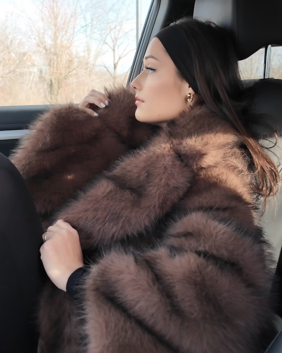 THE PLUSH FAUX FUR COAT