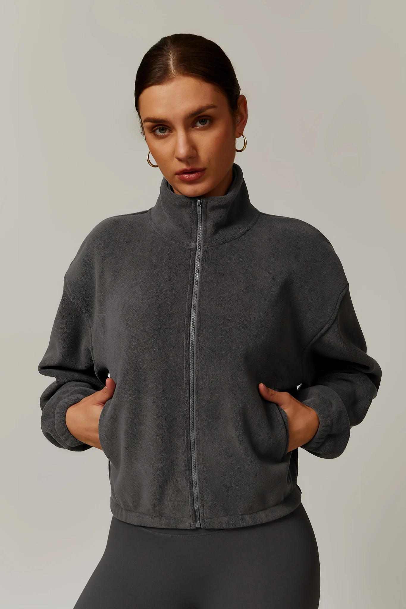 The Cozy Fleece Zip Sweater