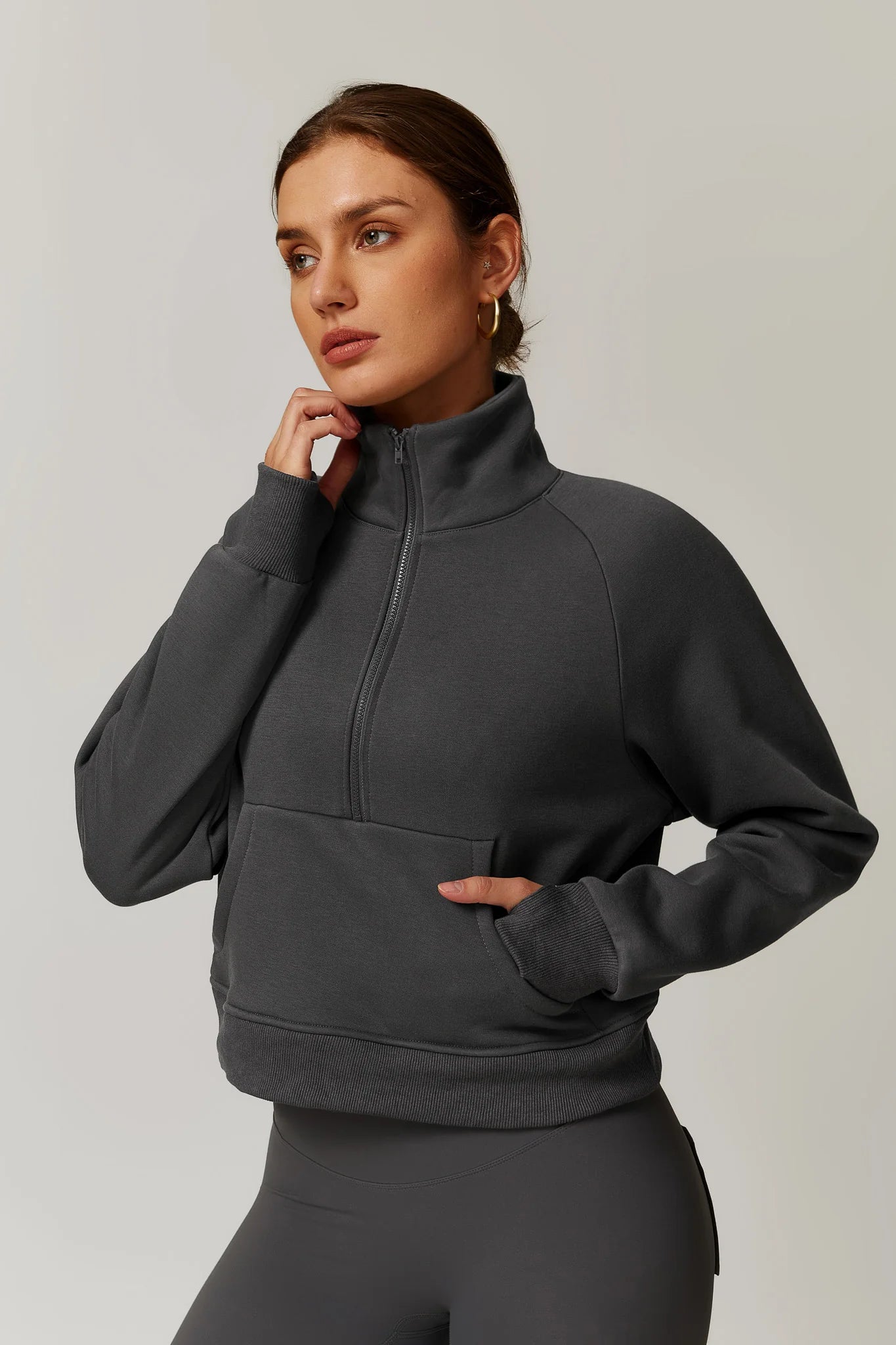 The Unstoppable Half-Zip Sweater