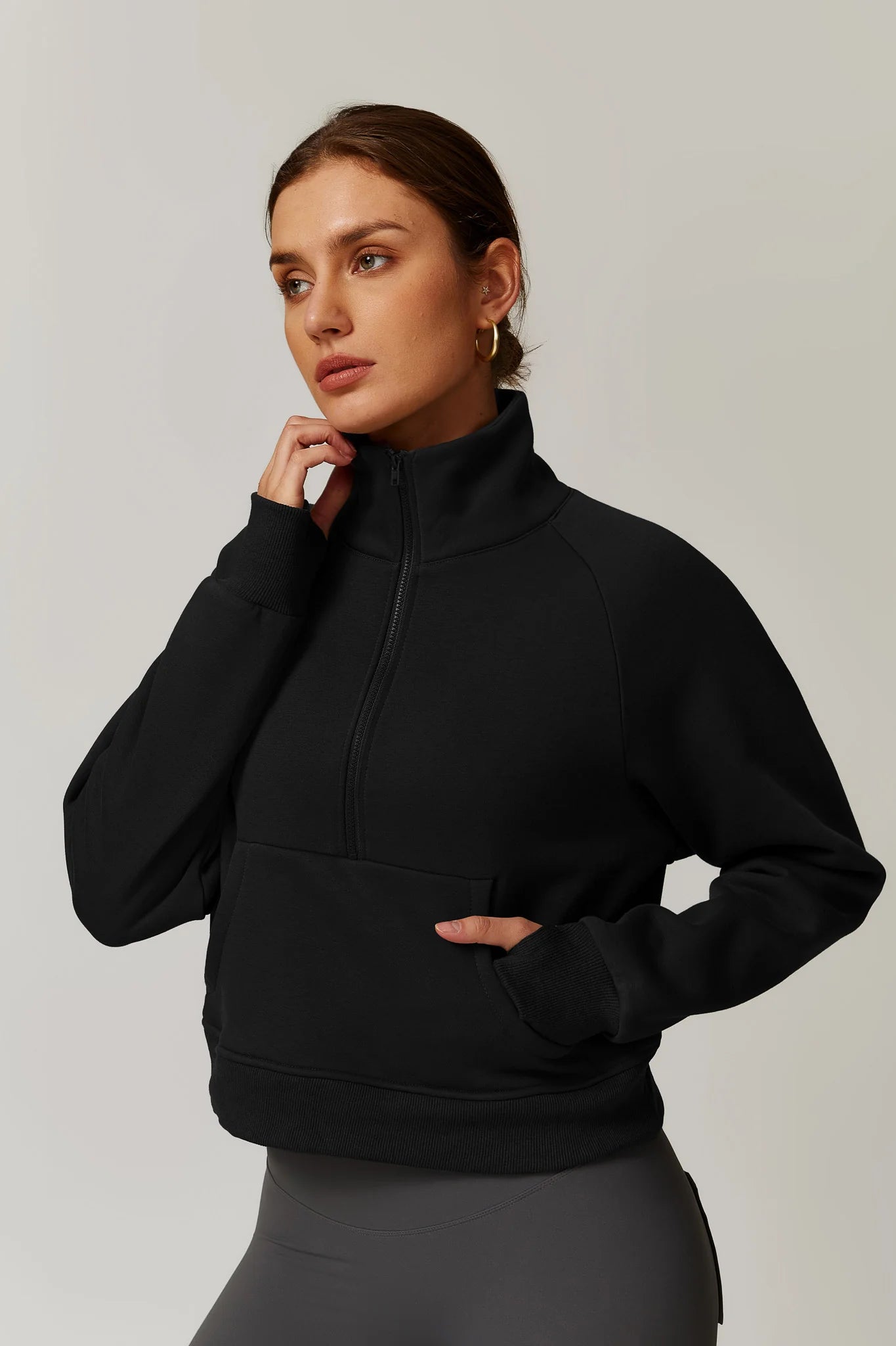 The Unstoppable Half-Zip Sweater