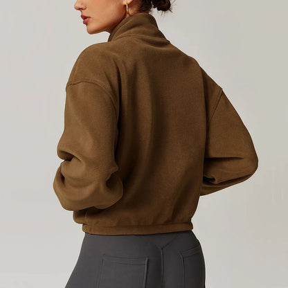 The Cozy Fleece Zip Sweater