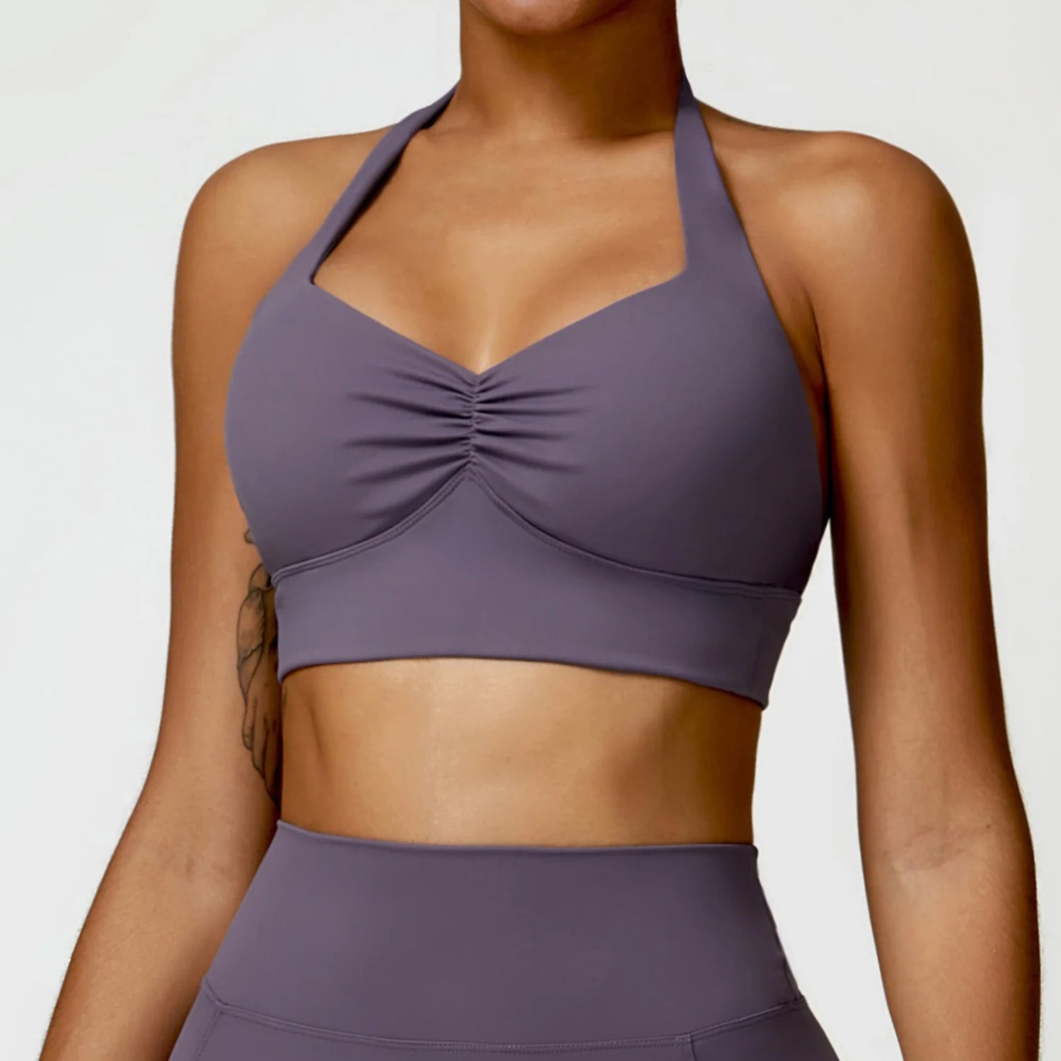 The Elevate Sports Bra - Elevate Eggplant / S