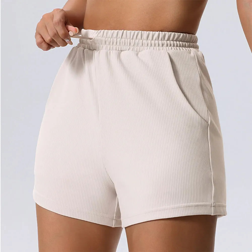 The Clarity Shorts - Elevate Beige / S