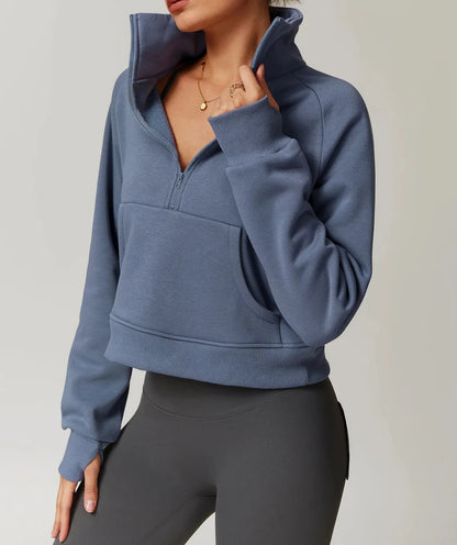 The Unstoppable Half-Zip Sweater