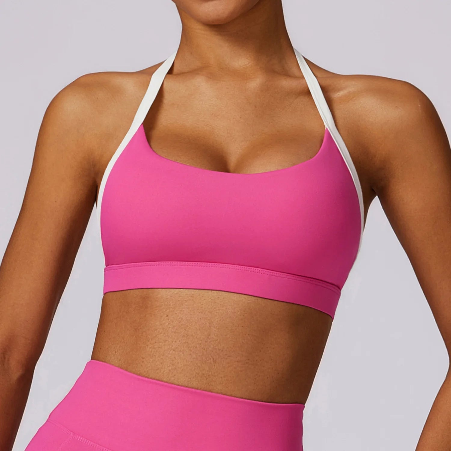 The Pursuit Top- Sports Bra - Elevate Rose / S