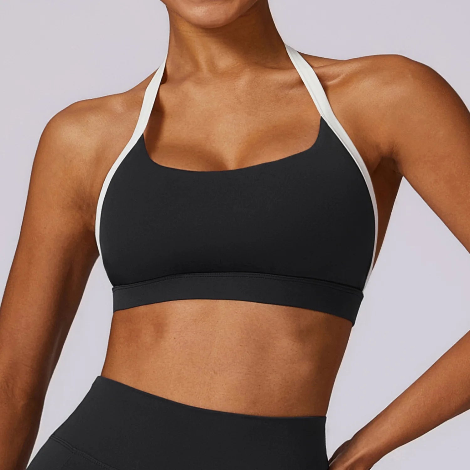 The Pursuit Top- Sports Bra - Elevate Black / S