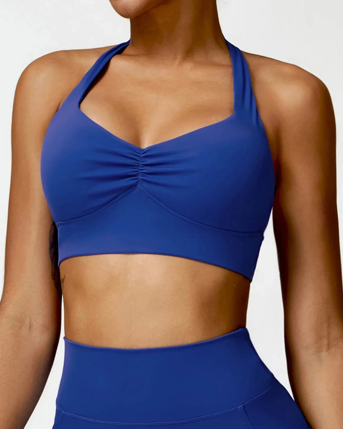 The Elevate Sports Bra - Elevate Blue / S