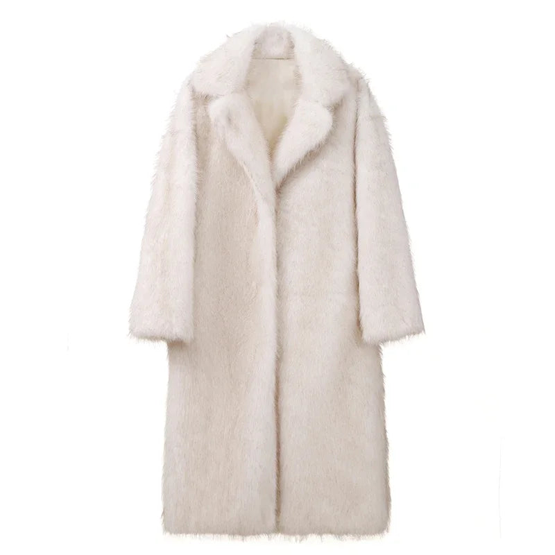 THE LUXE FAUX FUR COAT