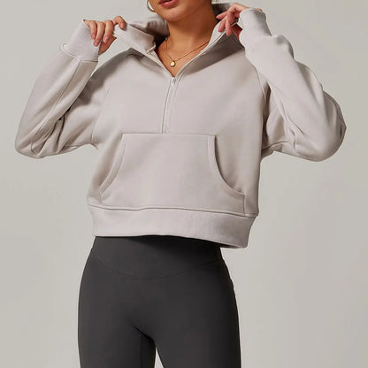 The Unstoppable Half-Zip Sweater