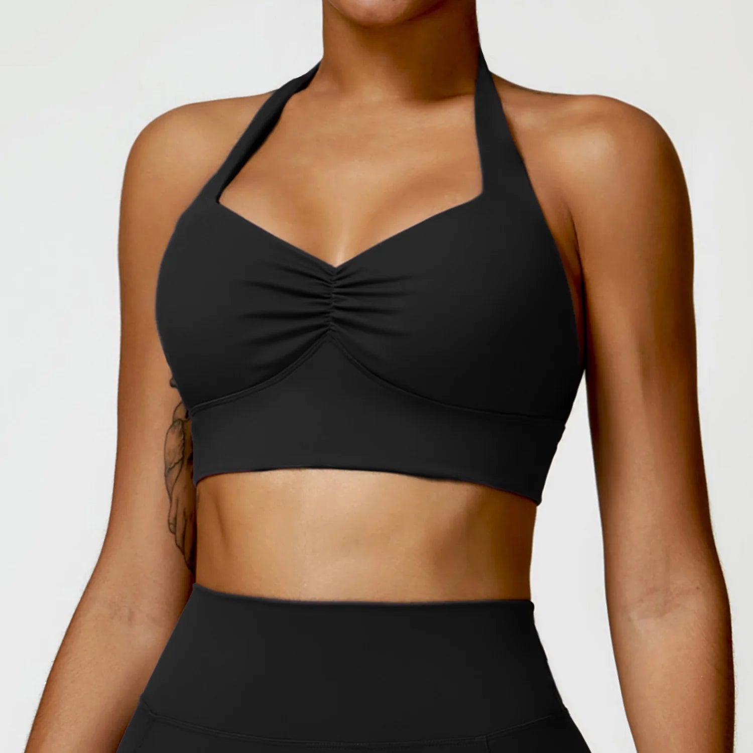 The Elevate Sports Bra - Elevate Black / S