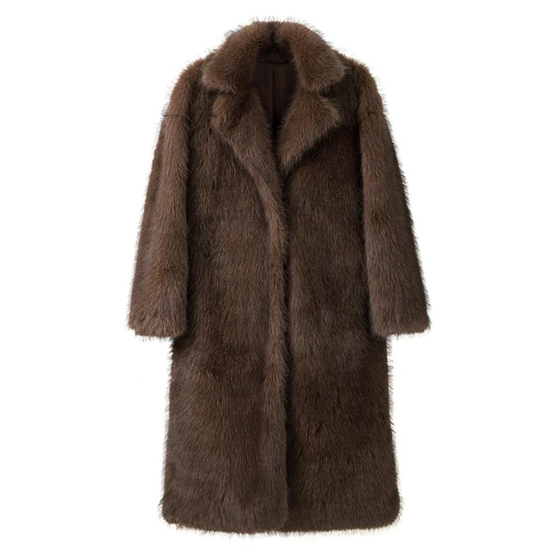 THE LUXE FAUX FUR COAT