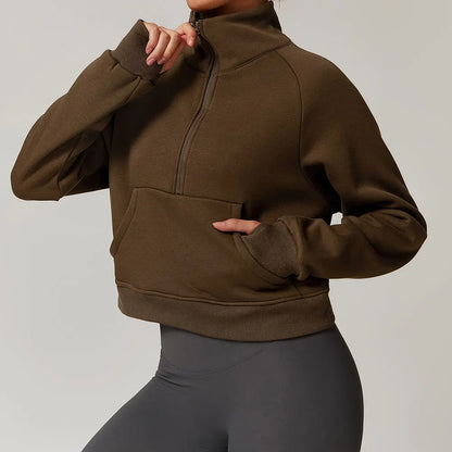 The Unstoppable Half-Zip Sweater