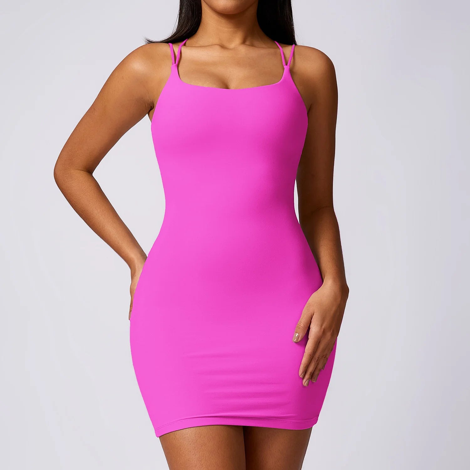 The Effortless Dress - Elevate Pink / S